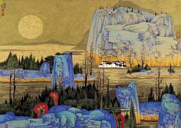 50张工笔国画山水,不是一般的美!|工笔|山水|山水画_新浪新闻