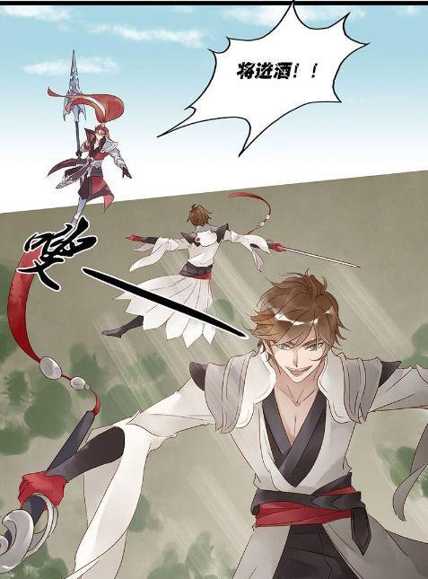 李白看见韩信一个人在打野发育,于是就过去挑衅韩信,结果