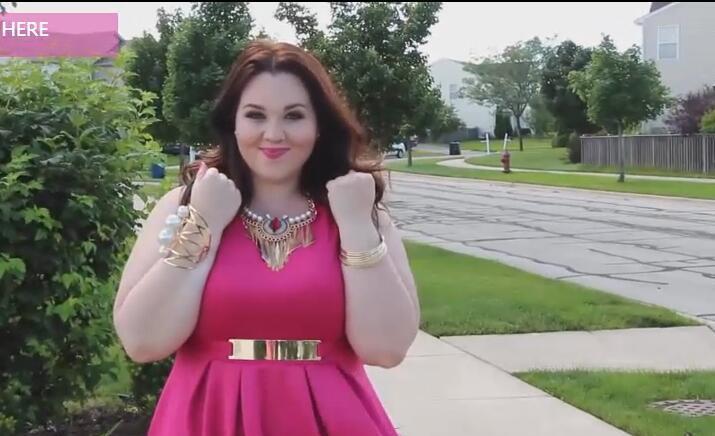 这胖妞的造型让你看着都有想法