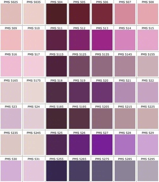pantone潘通色卡