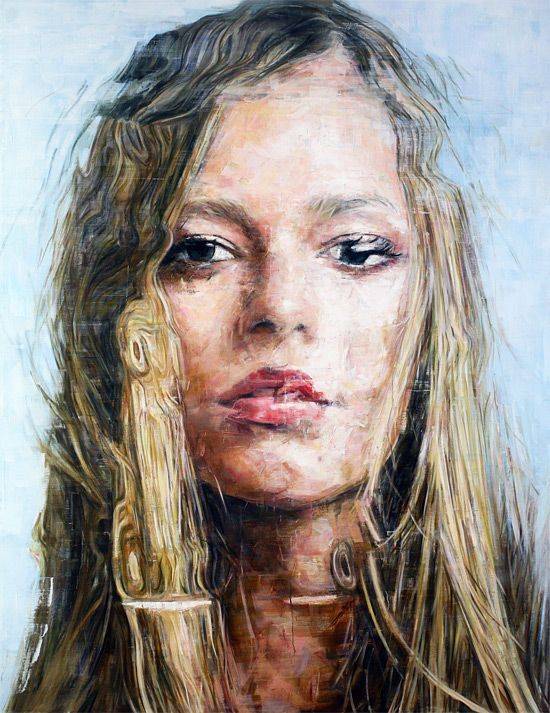 meyer肖像画作品 | 他的作品给人带来强大|肖像画|超写实|画家_新浪