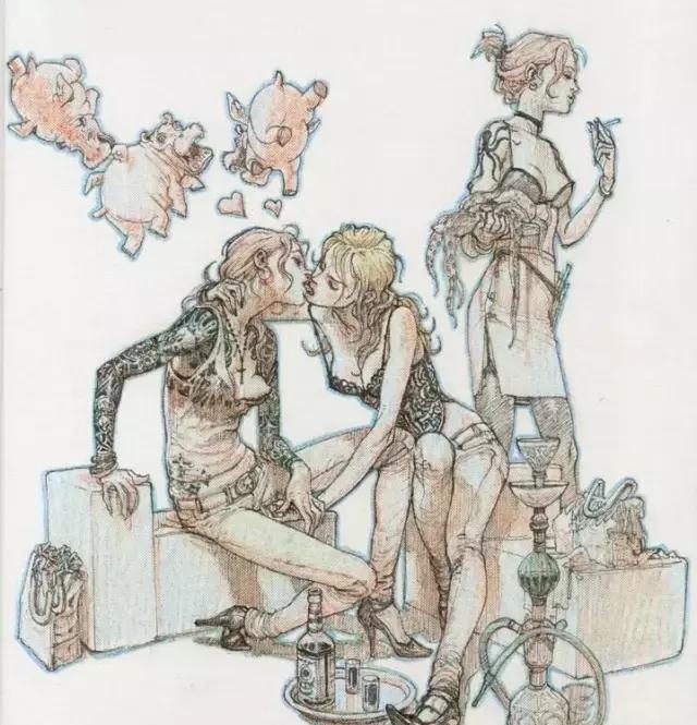 手绘之王金政基的速写本值得收藏