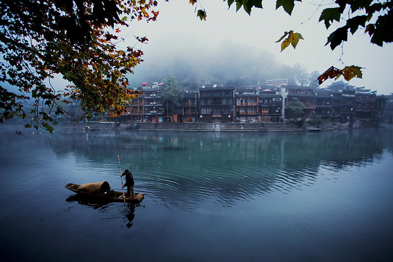 等,一城烟雨;渡,一世情缘. ——沈从文《边城》