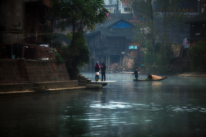 等,一城烟雨;渡,一世情缘. ——沈从文《边城》