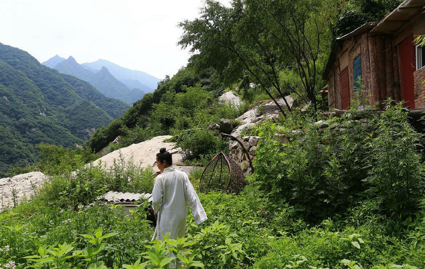 她大学毕业后逃离繁华都市隐居山林过着修道生活再也没回家