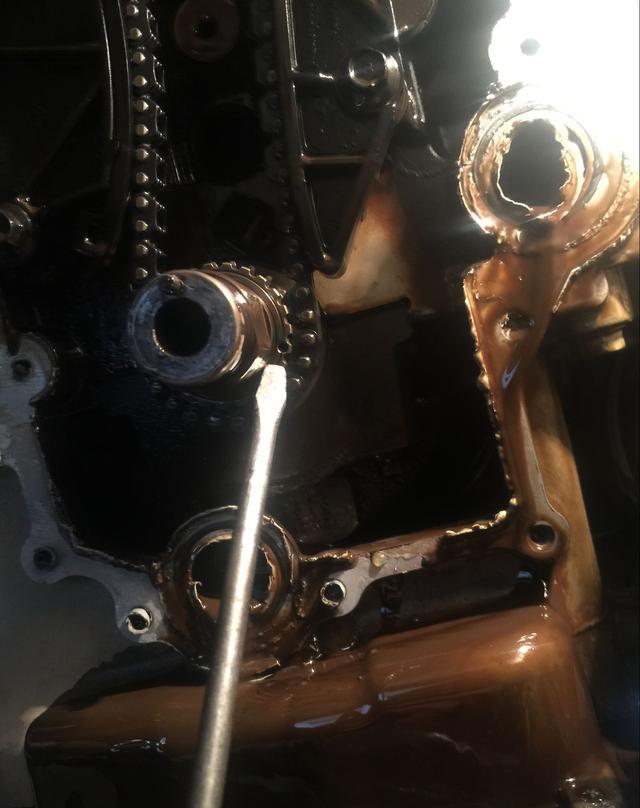 现在悦动(vvt)发动机正时链条标记对正图__财经头条