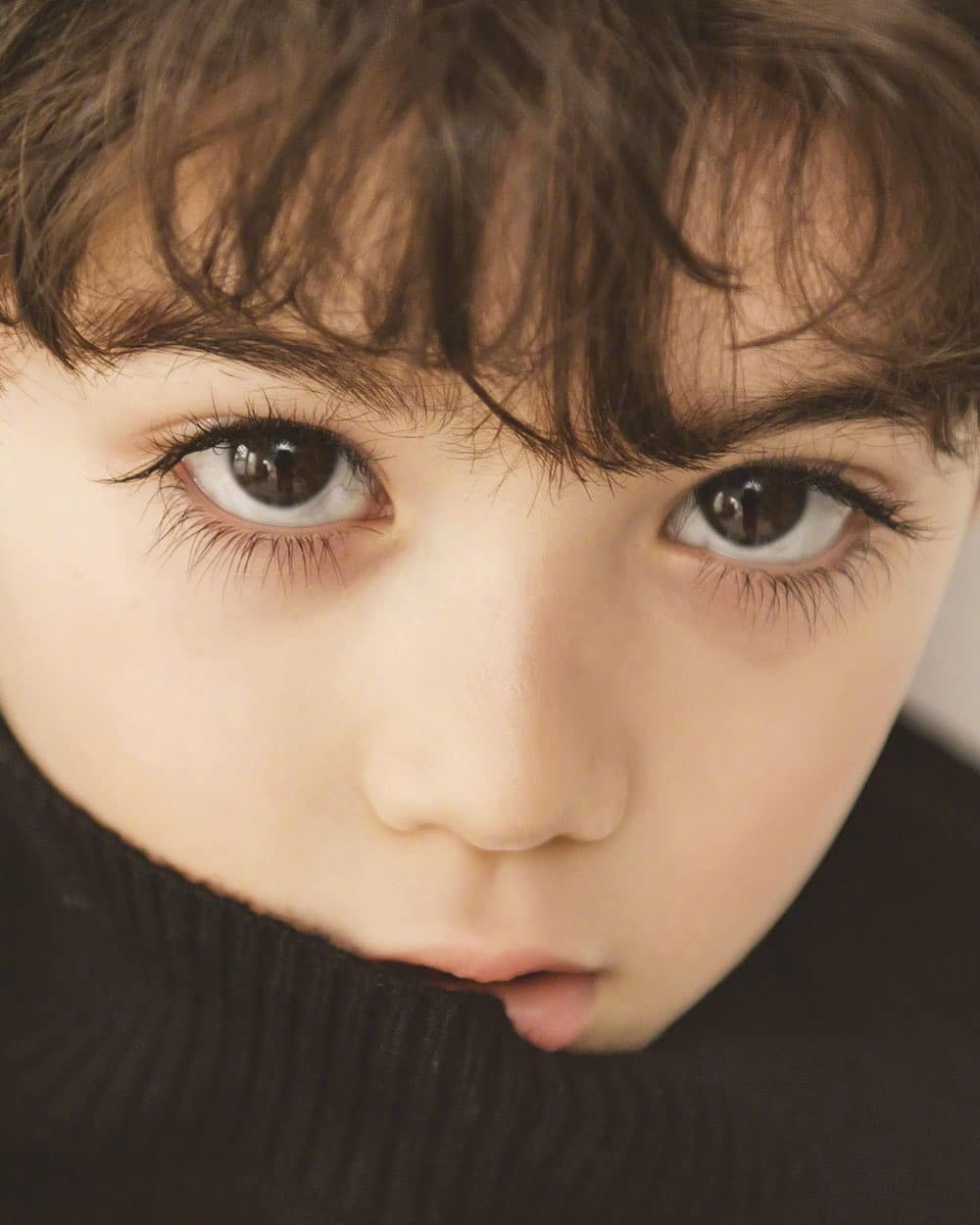 混血儿laurencooper,是睫毛精本精了 ins:laurencooper0813