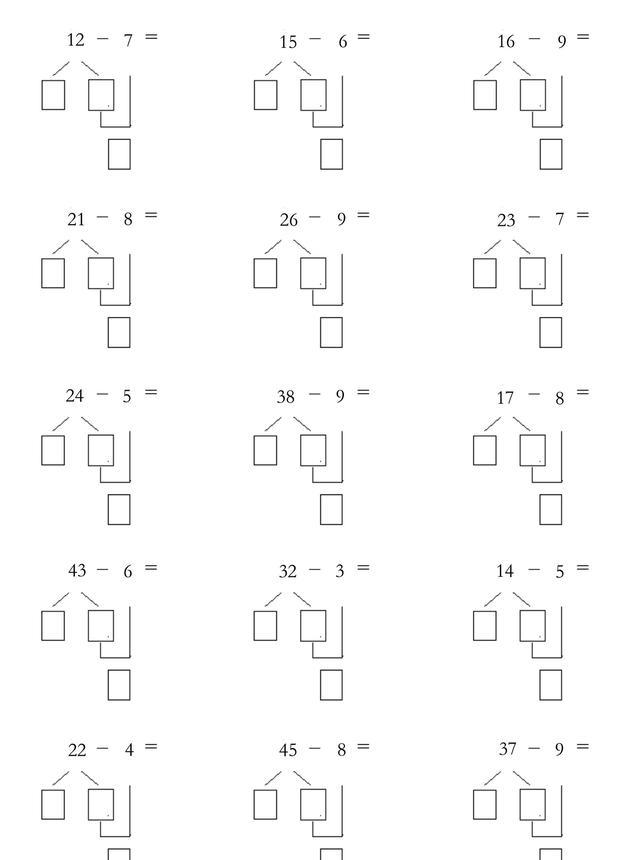 想要让孩子轻松学会退位减法,妈妈要这样做!