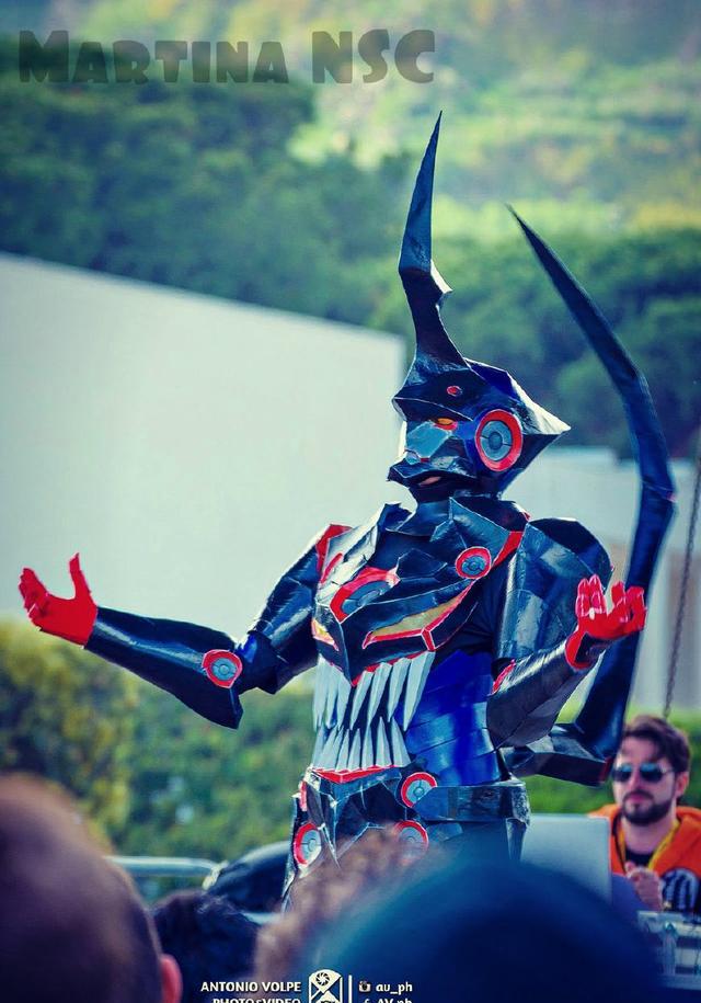 机甲战士cosplay出色的机械式动漫真人秀