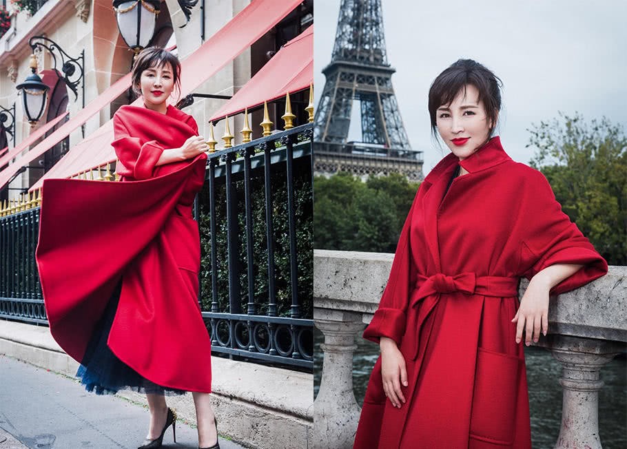 娘道中的瑛娘岳丽娜原来戏外这么会穿形象气质太好了