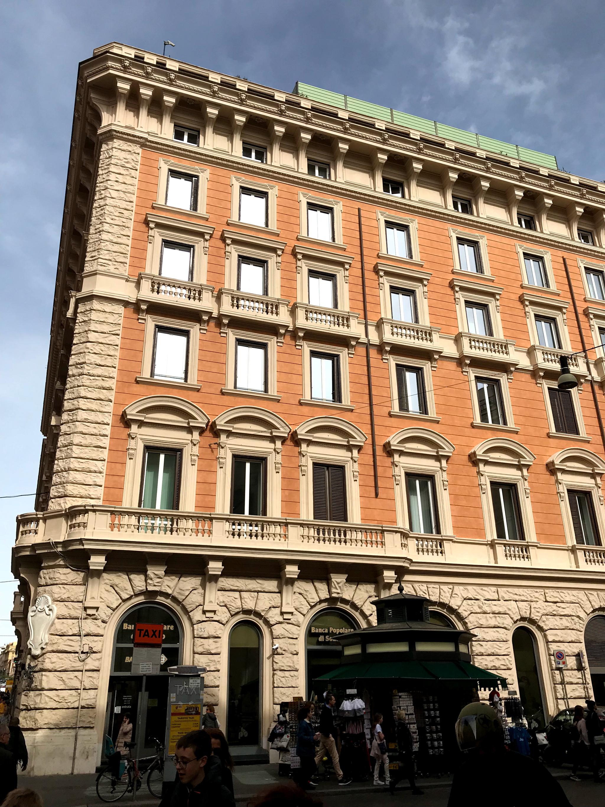 罗马的窗户,奇数偶数之间的变化交替