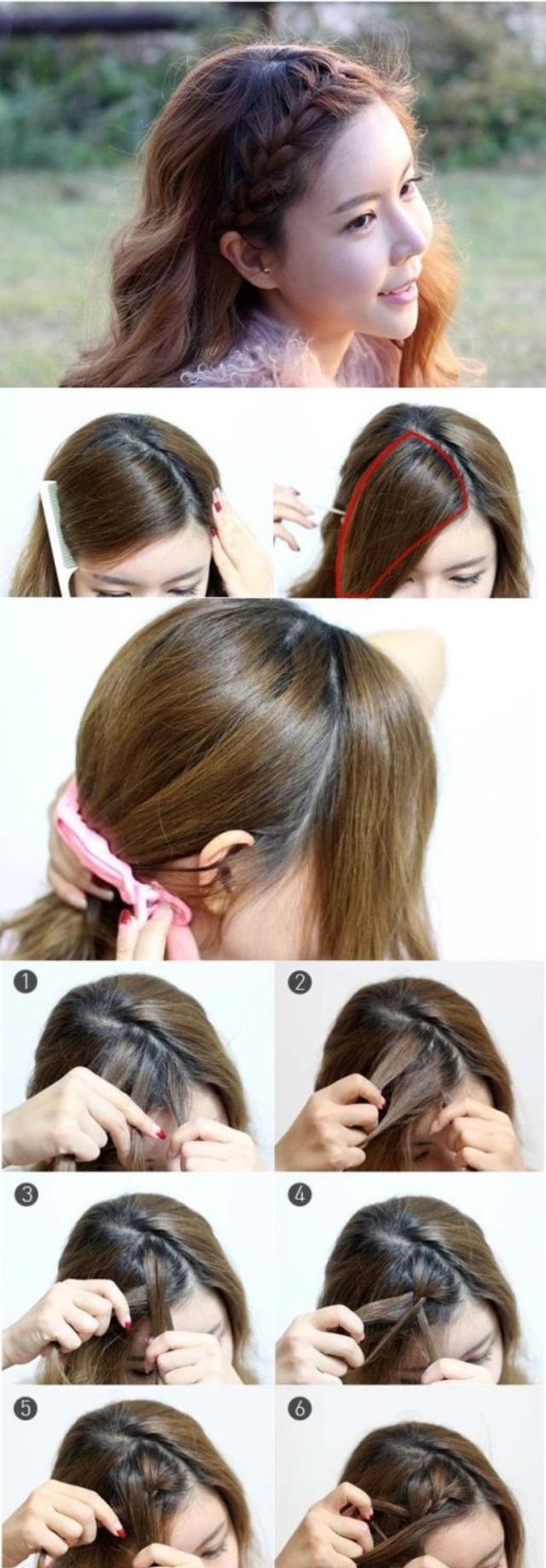 图解编发方法,手残党也能会