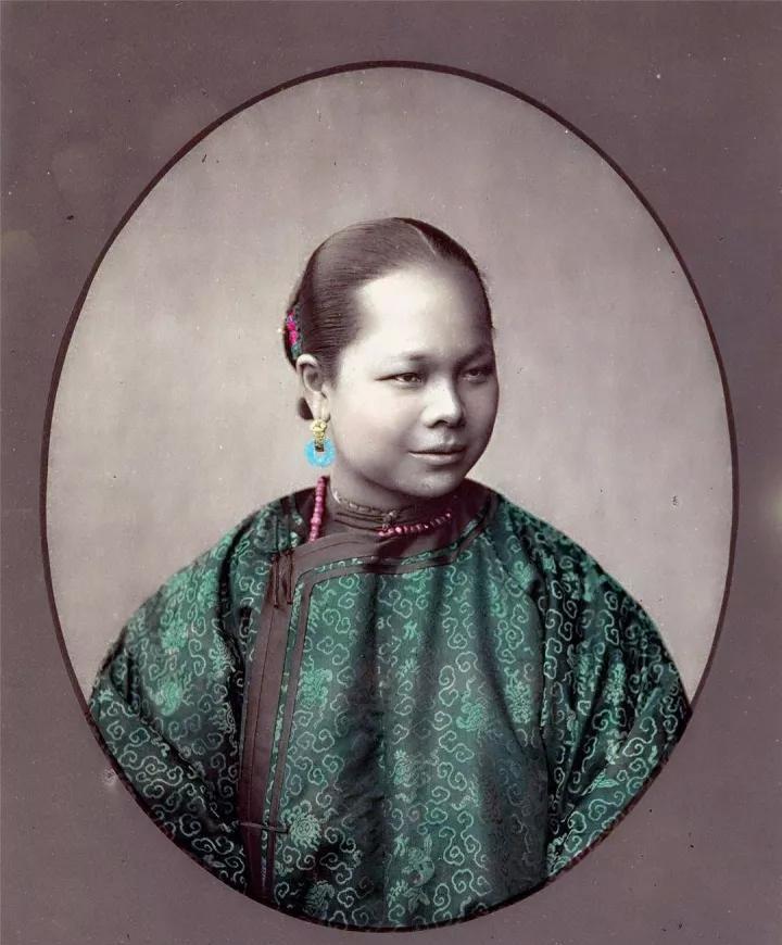 晚晴罕见上色珍贵照片再现百年前的人像老百姓的真实气质