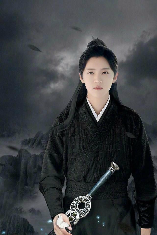 古装黑衣男子集锦,林更新排第四,张彬彬排第三,鹿晗排第一吗|张彬彬