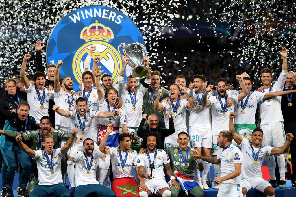 3-1,皇马击败利物浦,夺得2018年欧冠冠军,完成欧冠三连冠壮举