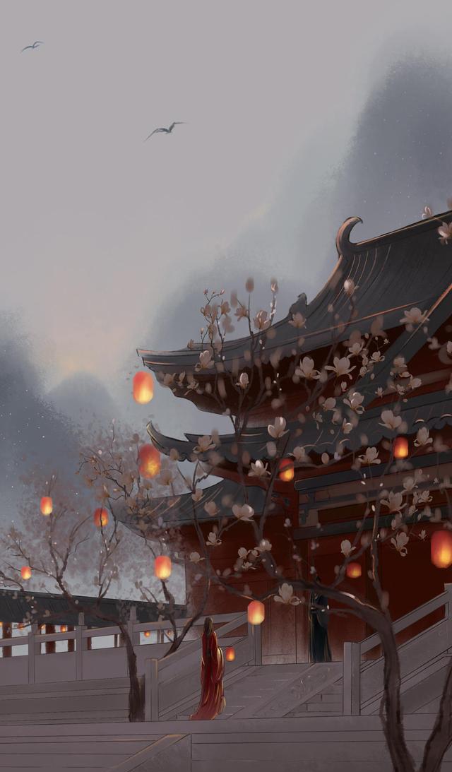手机桌面锁屏壁纸古风风景
