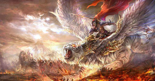 当十二星座化身成上古神兽天蝎座上古神兽寒冰飞龙