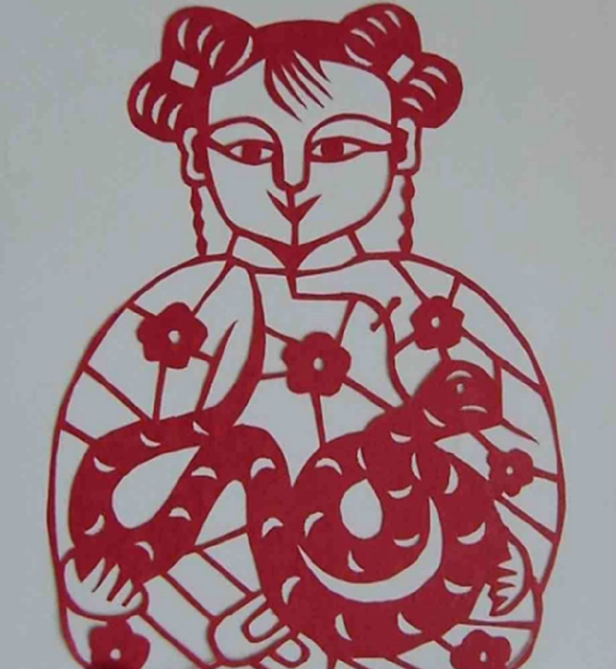 12生肖剪纸,生肖虎的霸气,你会剪你自己的生肖吗