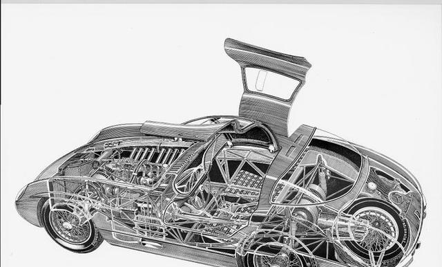 汽车的零件手绘到底应该多精致