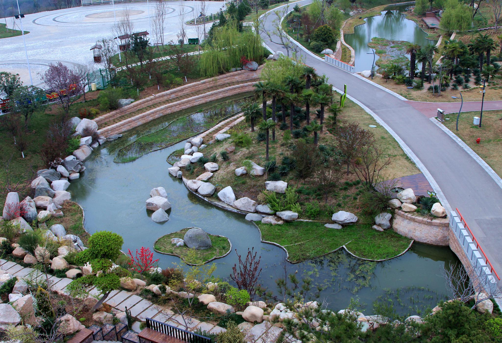 春满长安西安植物园里花最艳