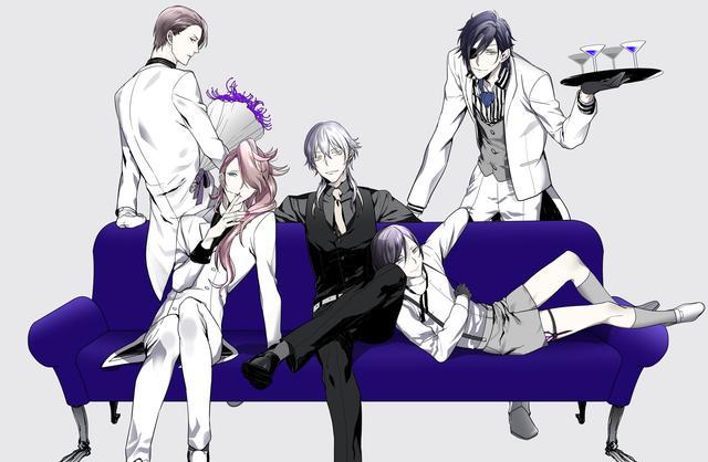 《刀剑乱舞》男人的坐姿实在可以帅爆了~嘻嘻