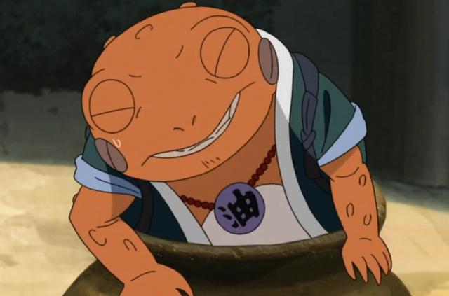 火影大蛤蟆仙人蛤蟆丸的成长史谁还不是从小长到大的