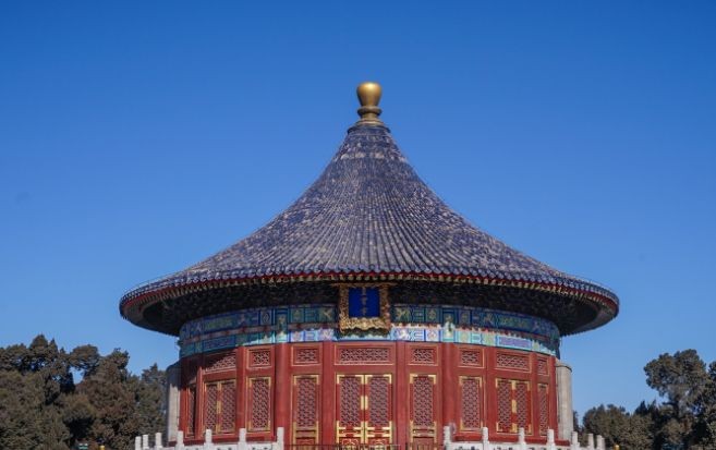 皇穹宇，建于明嘉靖九年，是供奉圜丘坛祭祀神位的场所|皇穹宇|圜丘坛|神位_新浪新闻