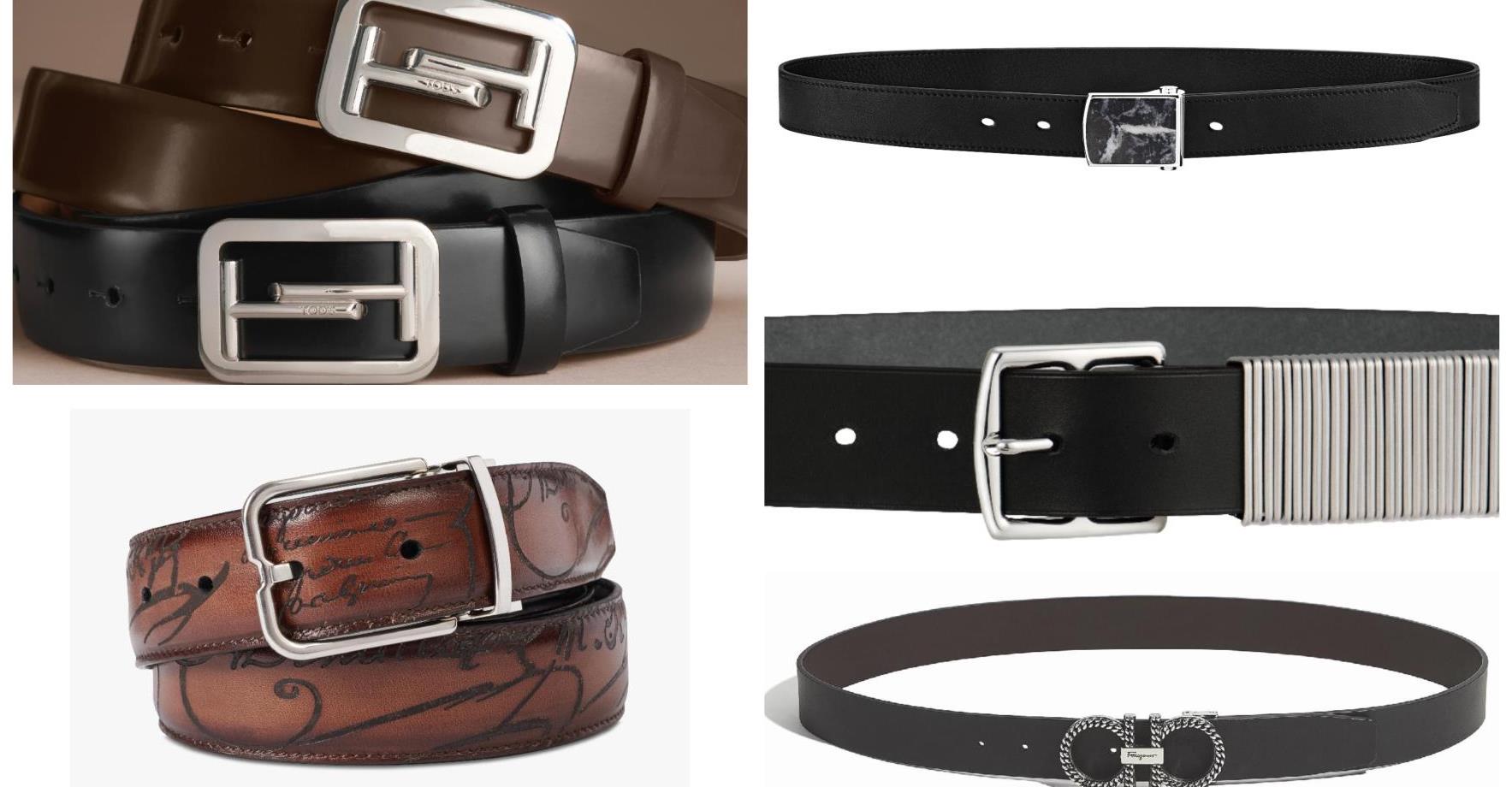 (左)由上到下:tod"s,berluti,(右)由上到下:louis vuitton,爱马仕