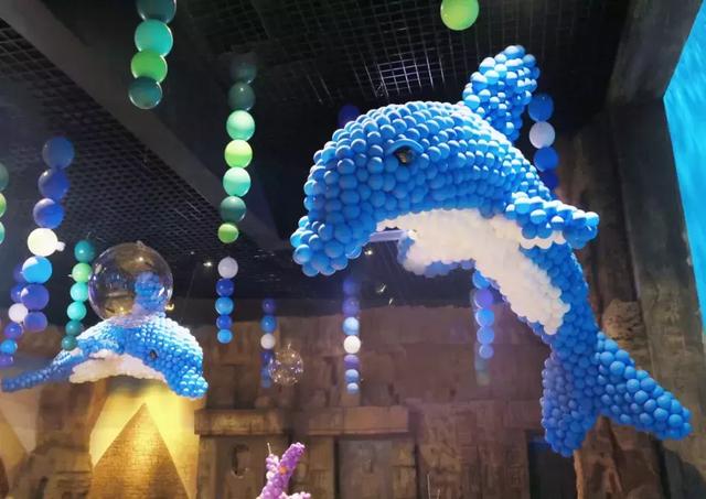 当20万只气球混搭梦幻海洋世界,这里是现实版海底总动员!