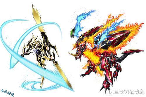 先简单说说这两位合体素材数码宝贝,杜兰达兽和布利维路德龙兽都是