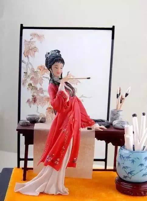 泥塑你见过，面雕估计是第一次|金陵十二钗|面塑|作品_新浪新闻
