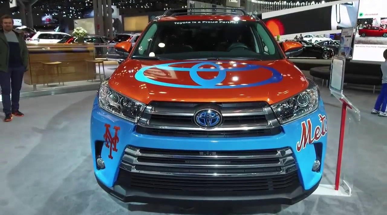 2018款丰田汉兰达混动改装版外观内饰高清实拍