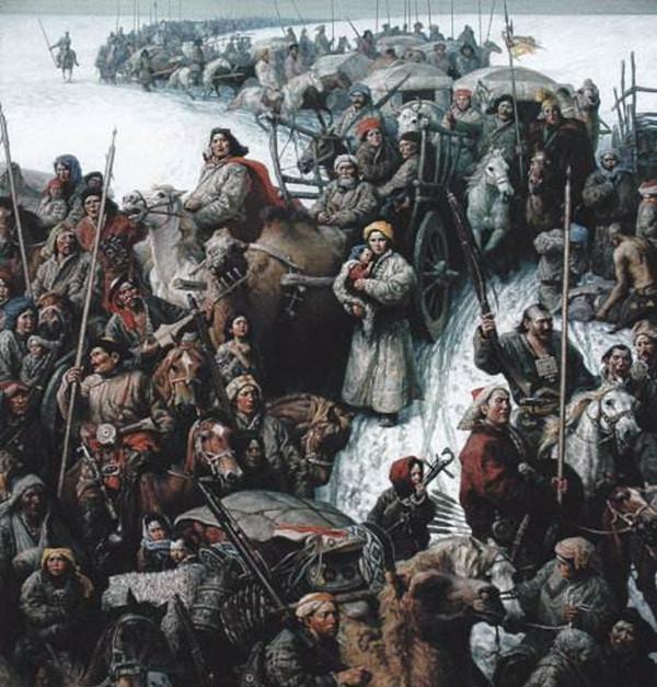 本能回归中国的民族, 因叛徒出卖, 12万人遭流放西伯利亚