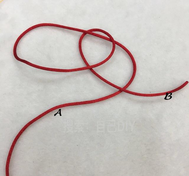 简单易学的“蛇结”DIY教程,手链常用结的纯手工编法