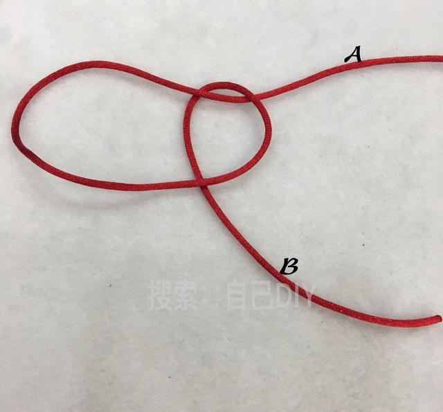 简单易学的“蛇结”DIY教程,手链常用结的纯手工编法