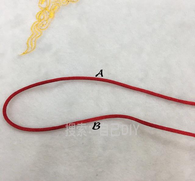 简单易学的“蛇结”DIY教程,手链常用结的纯手工编法