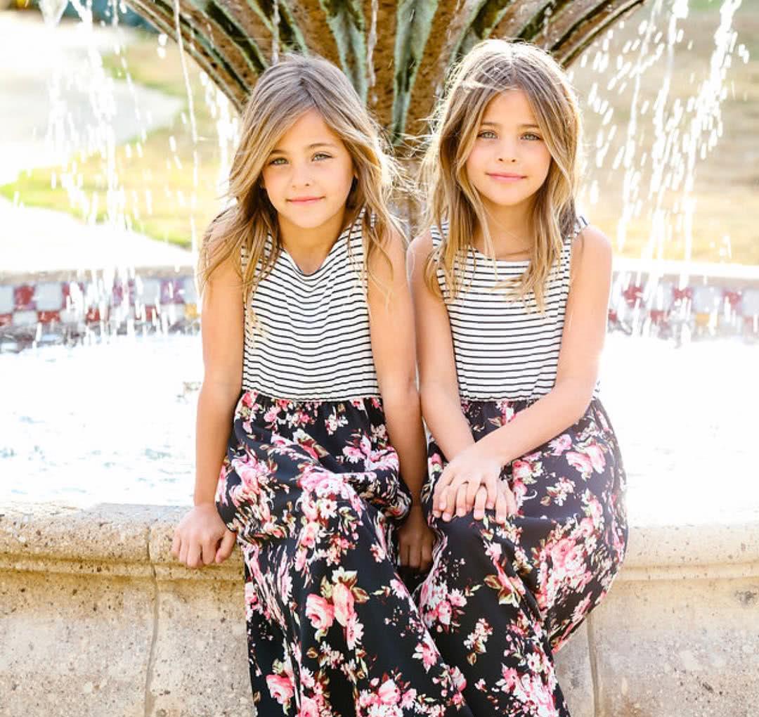 世界最美双胞胎:刚满10岁就成为专业模特全世界圈粉