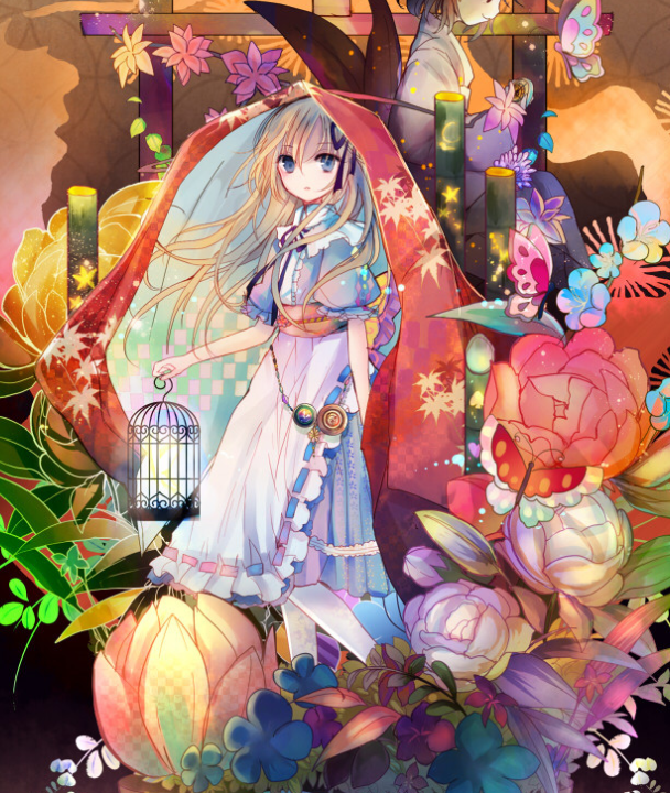 动漫美图梦幻二次元系列喜欢童话是因为把它当成童年