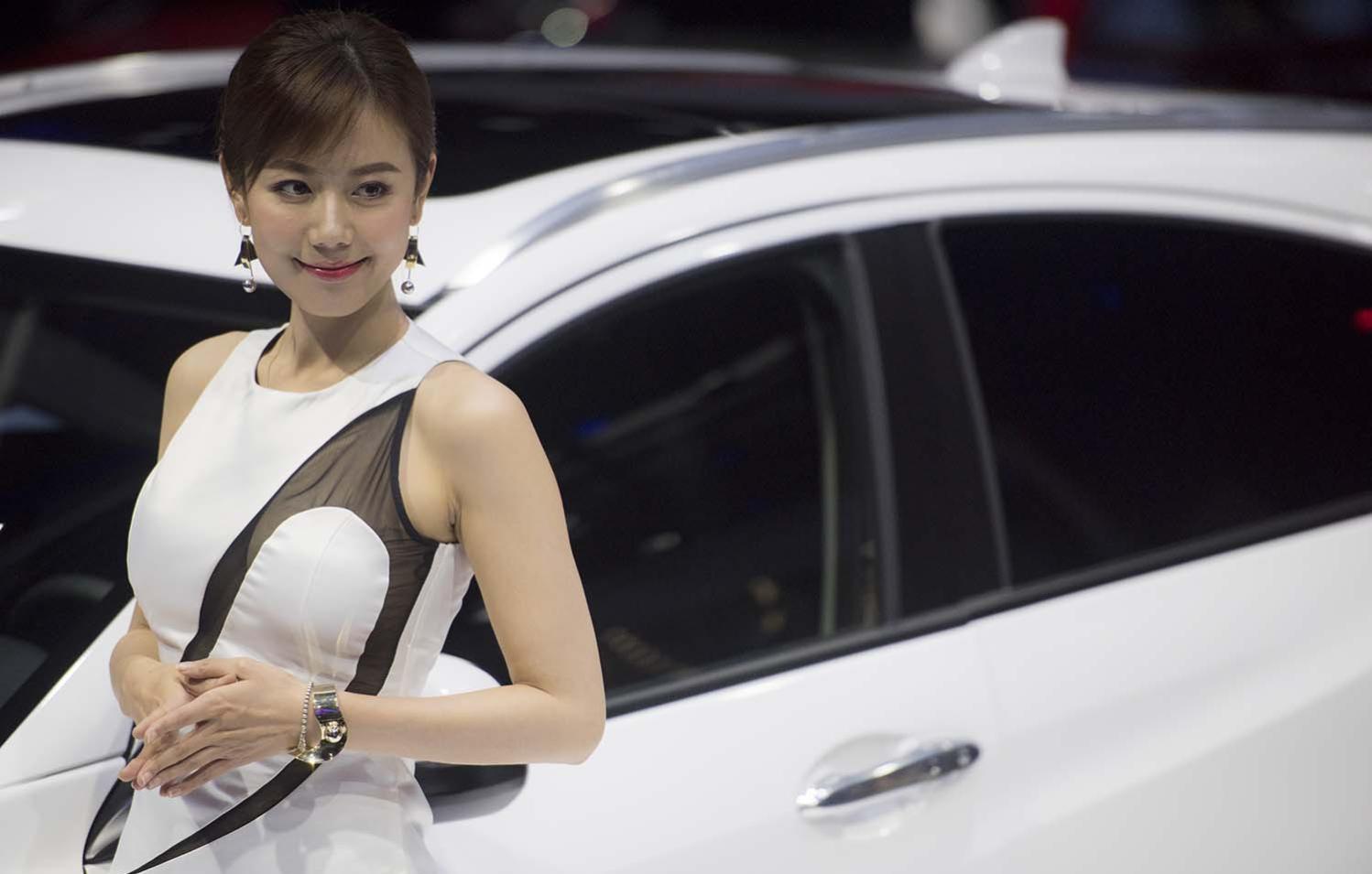 2017广州国际车展 车模速览