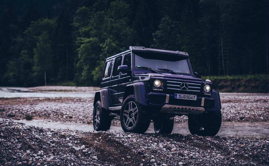 硬派越野车的典范,豪华越野车的代表作,奔驰g5004,4很强