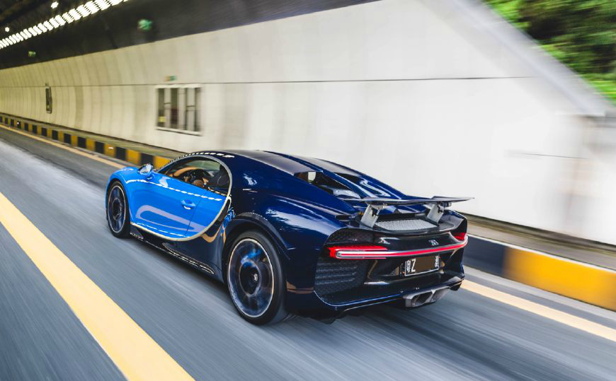 深圳拍摄,布加迪驰龙真的很上镜,网友,一线城市环境这么好