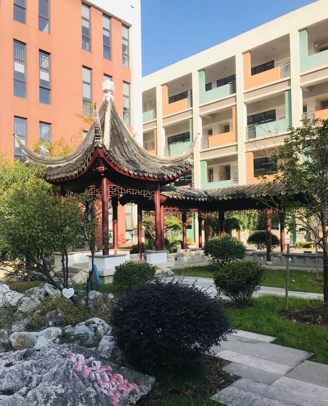 御窑小学@望亭中心小学后台粉丝留言说苏州的秋本就诗情画意而校园的