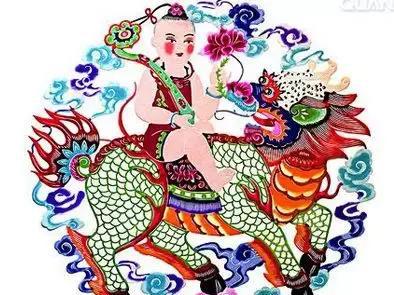 民俗百科:麒麟送子