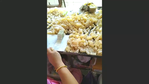 黑作坊制出来的糖果,看着实在不想再吃!