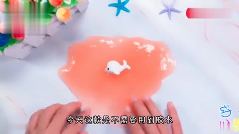 鼻涕泥如何做才不会黏手无硼砂无胶水只要记住