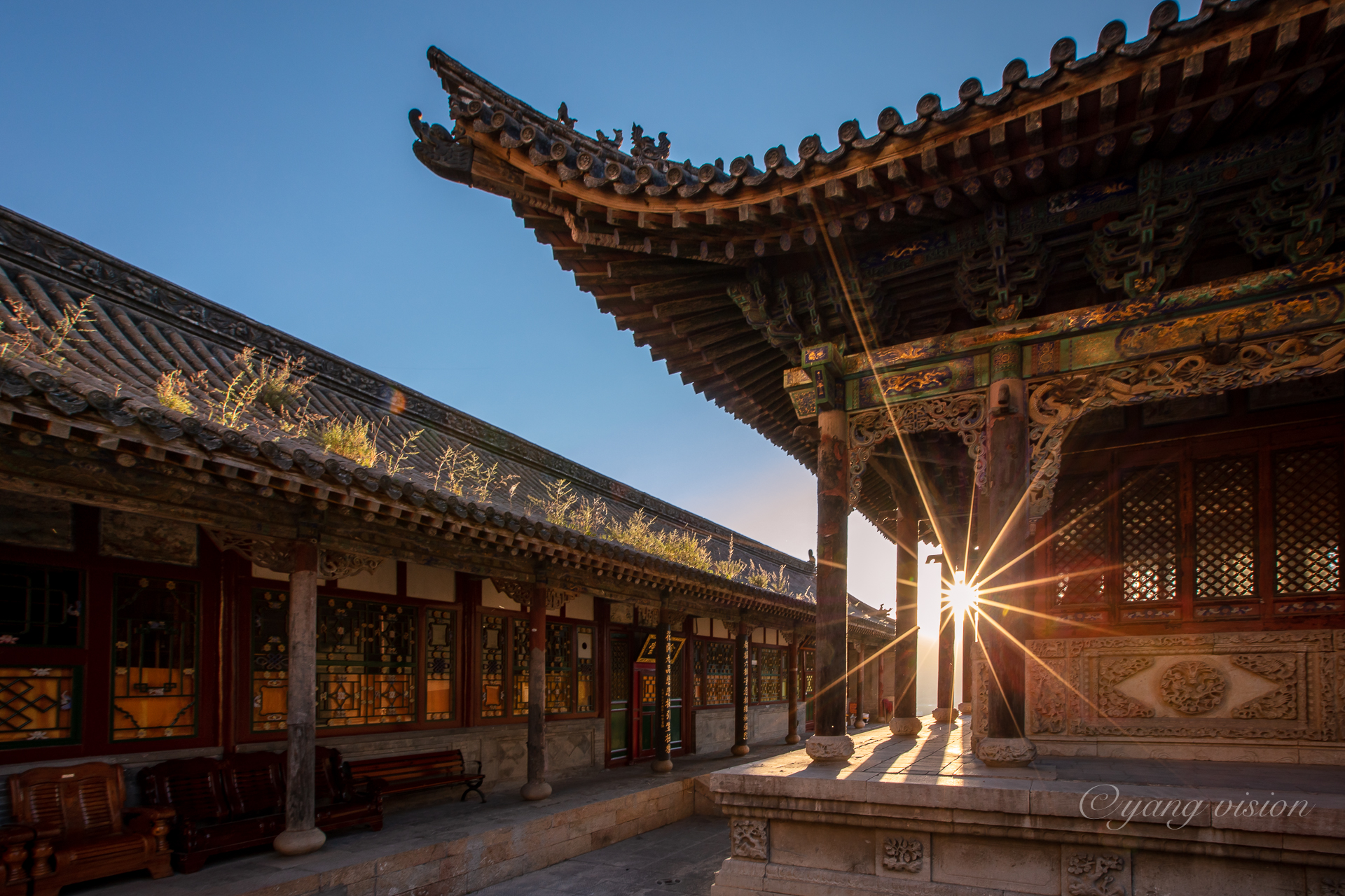 五台山南山寺,初相见