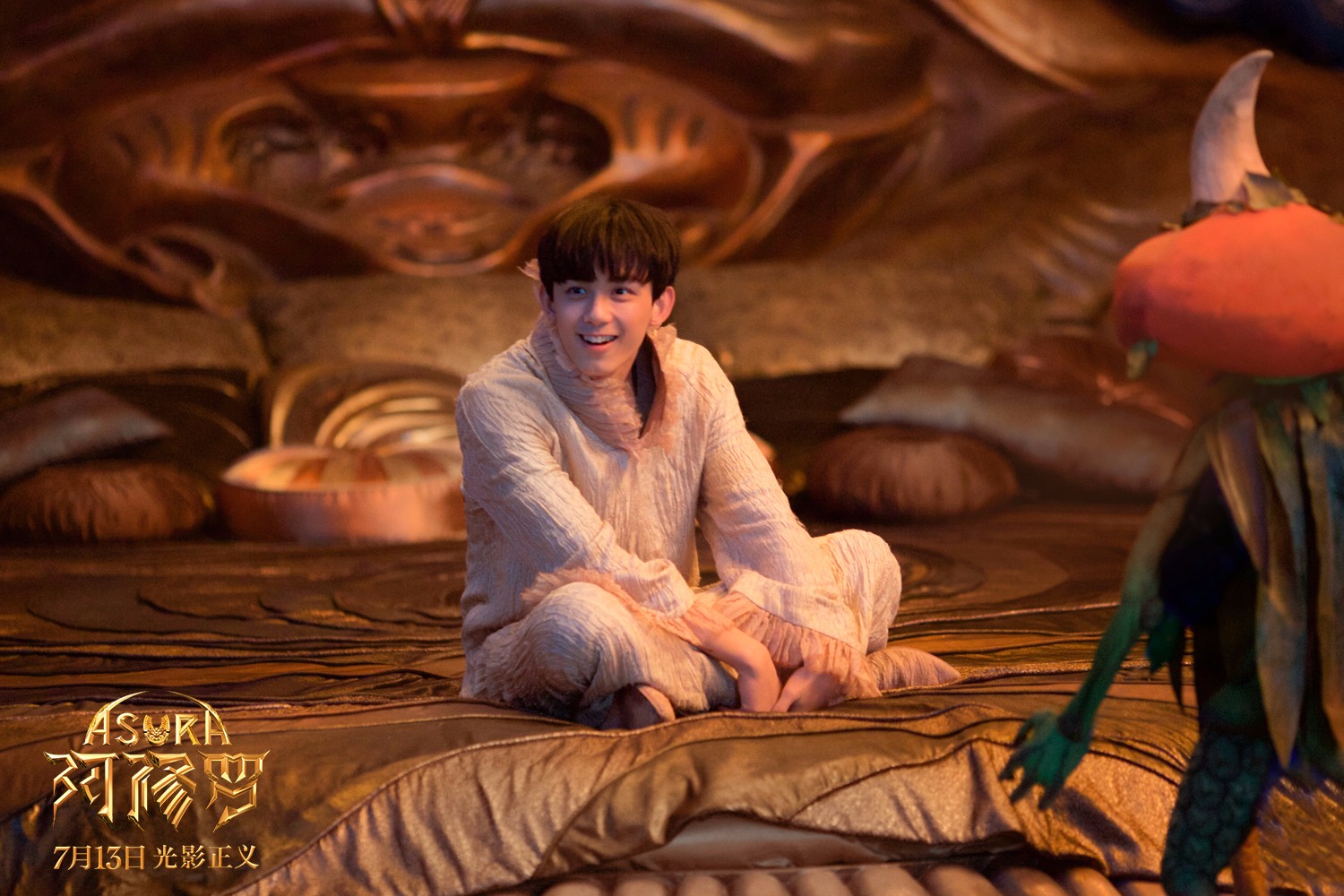 电影《阿修罗》终极预告海报双料齐发  如意合体打天命运或成定局