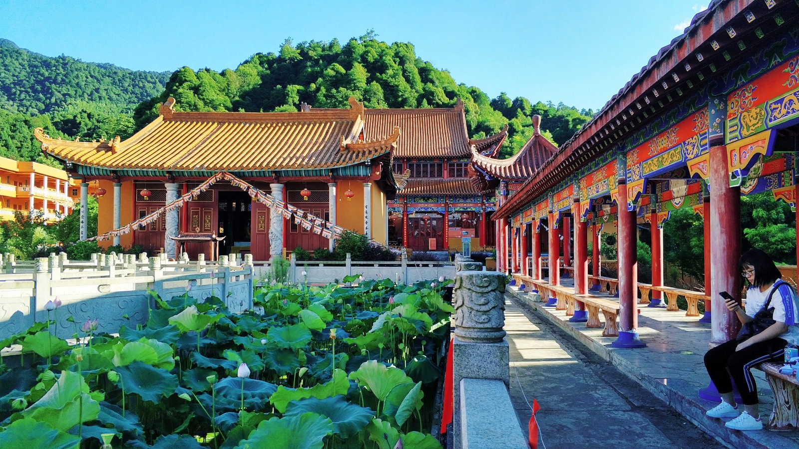 福建省三明市建宁县金饶山报国寺终1095个我爱你的第二个我爱你