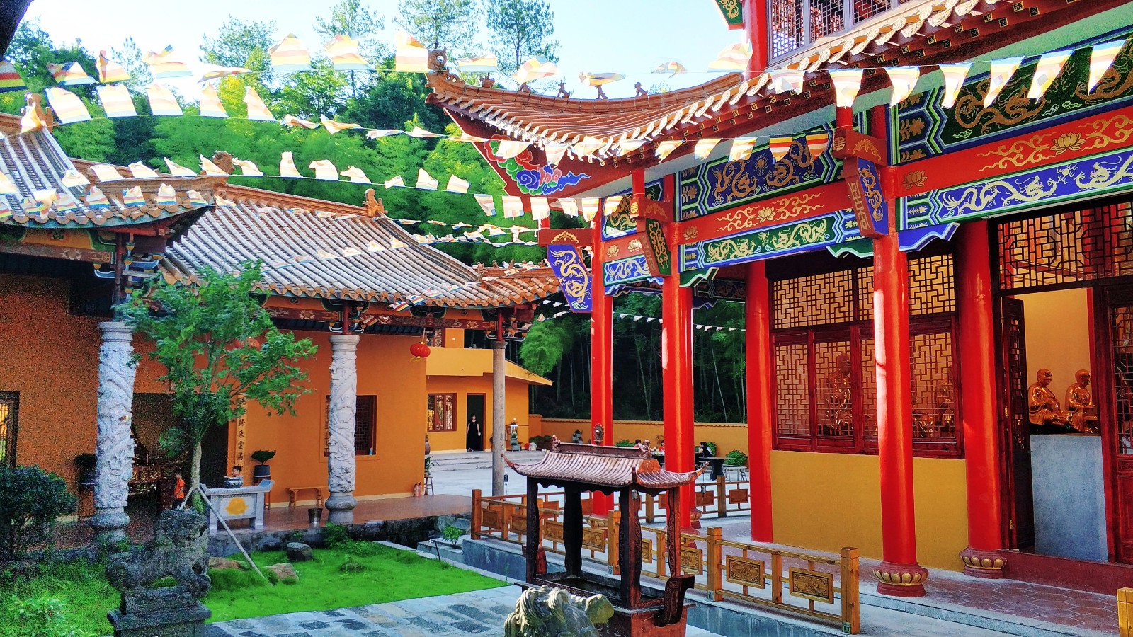 福建省三明市建宁县金饶山报国寺终1095个我爱你的第二个我爱你