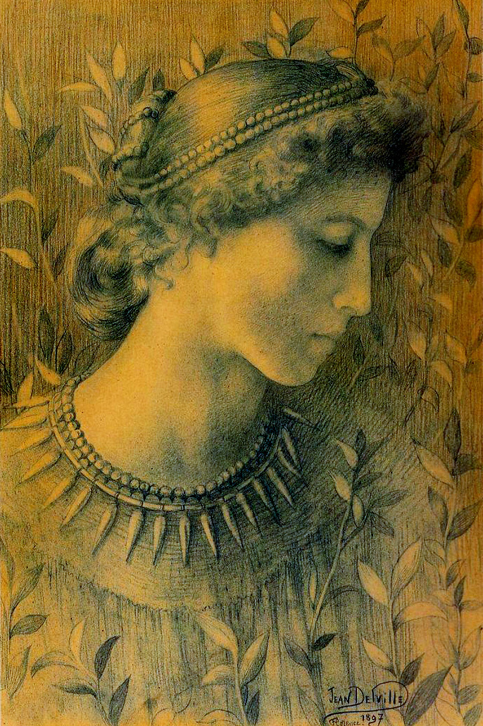 比利时画家让·德尔维尔之绘画作品